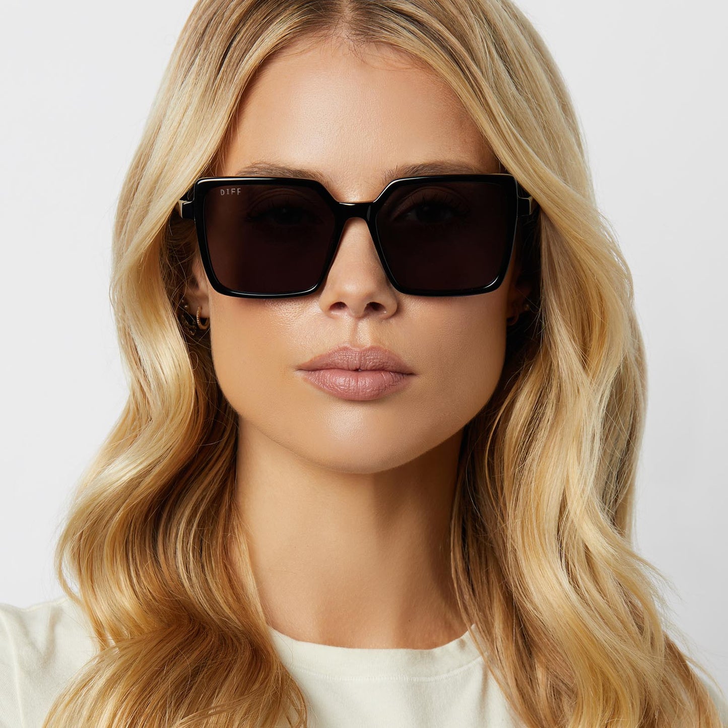 ESME - BLACK + GREY + POLARIZED SUNGLASSES