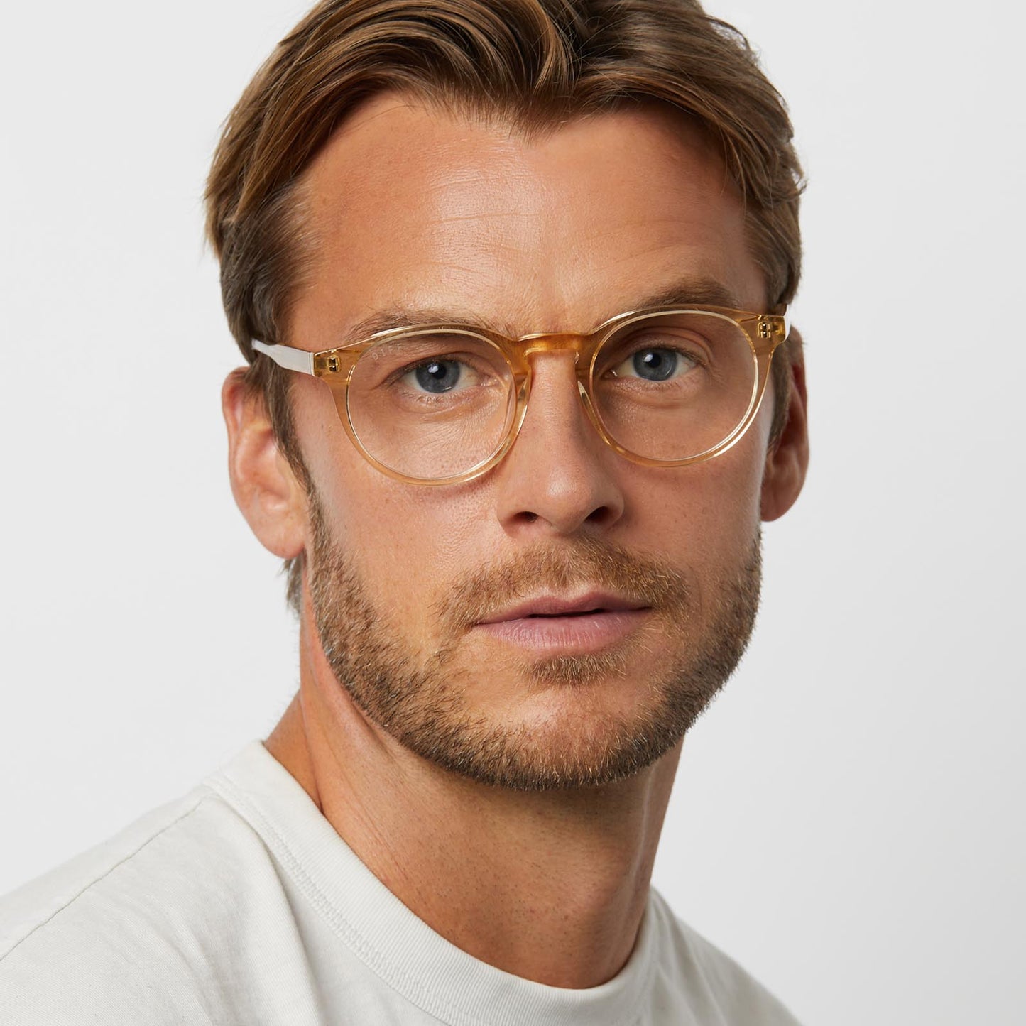 SAWYER - HONEY CRYSTAL + PRESCRIPTION GLASSES