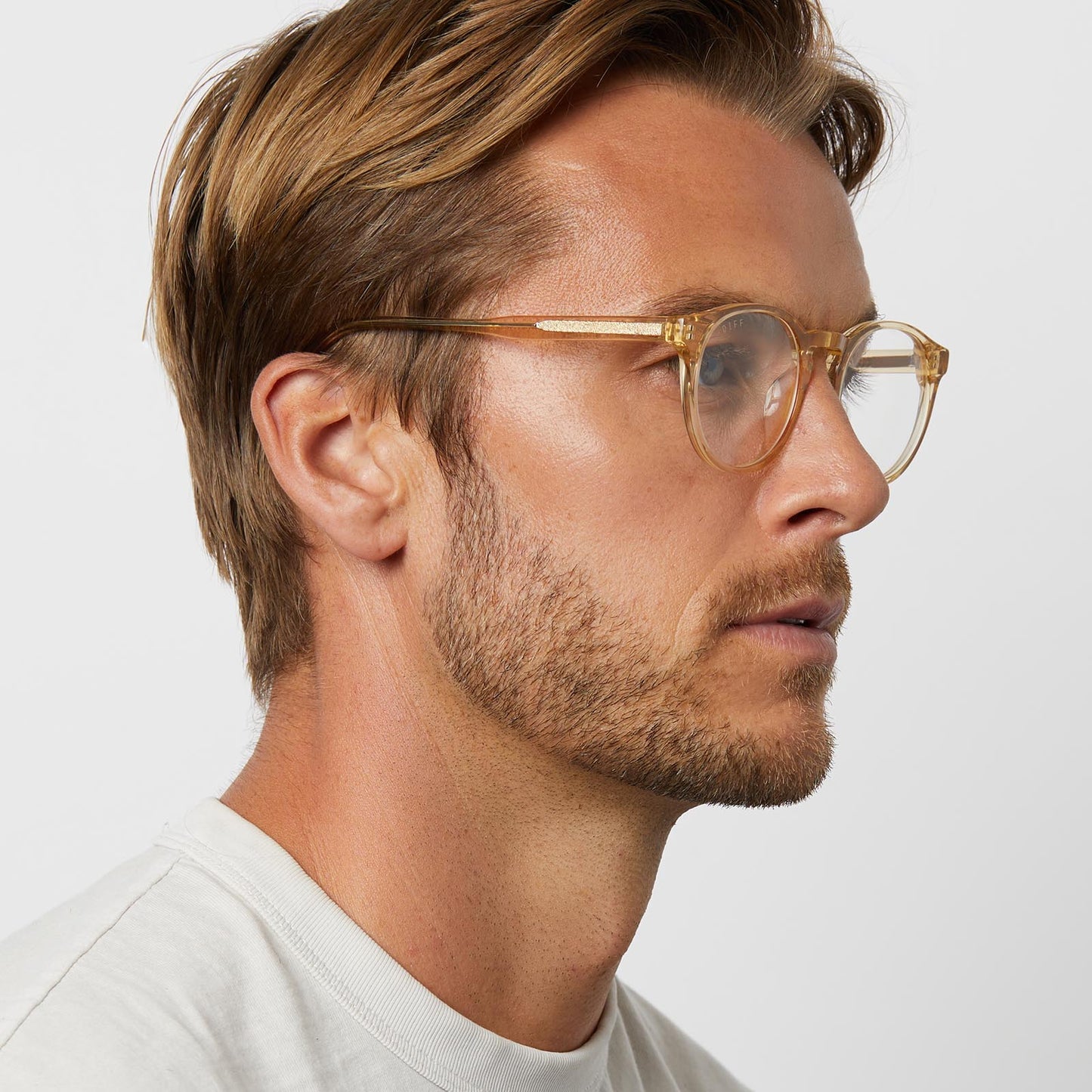 SAWYER - HONEY CRYSTAL + PRESCRIPTION GLASSES