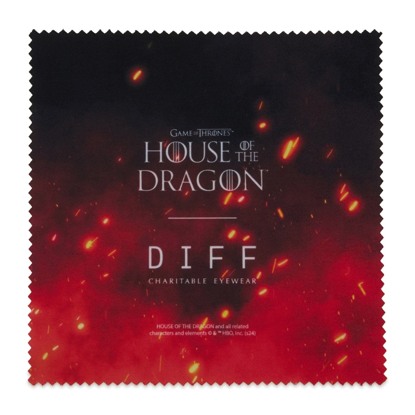 HOUSE OF THE DRAGON - HOUSE TARGARYEN + ANTIQUE SILVER + GRAY GRADIENT + POLARIZED SUNGLASSES