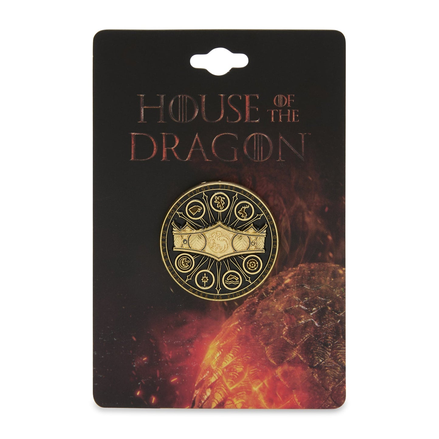 HOUSE OF THE DRAGON - HOUSE TARGARYEN ENAMEL PIN