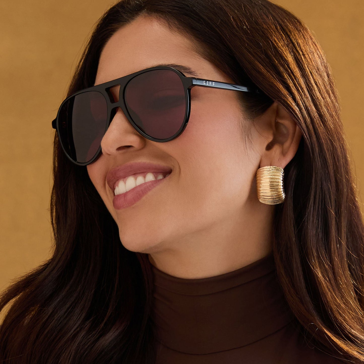 TOSCA II - BLACK + AUBERGINE SUNGLASSES