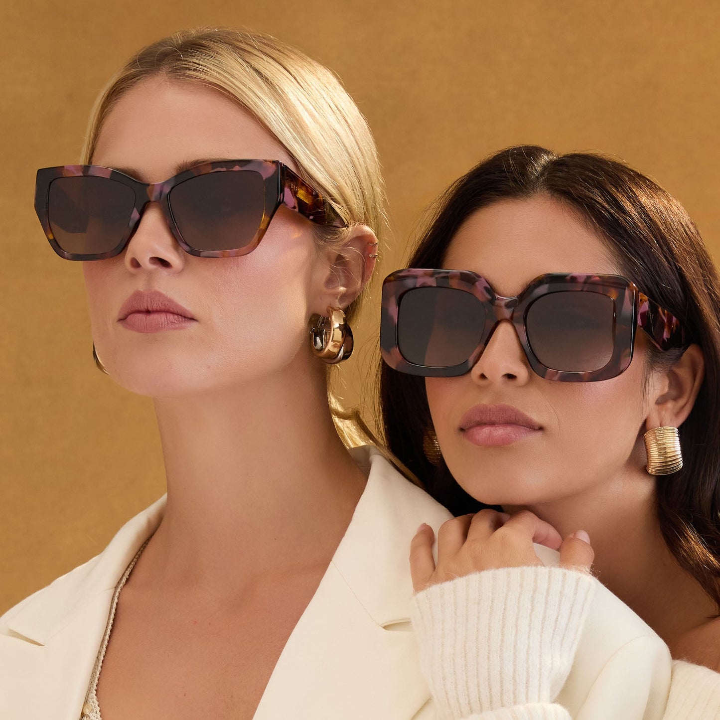 VIVIENNE - TORINO TORTOISE + BROWN GRADIENT SUNGLASSES
