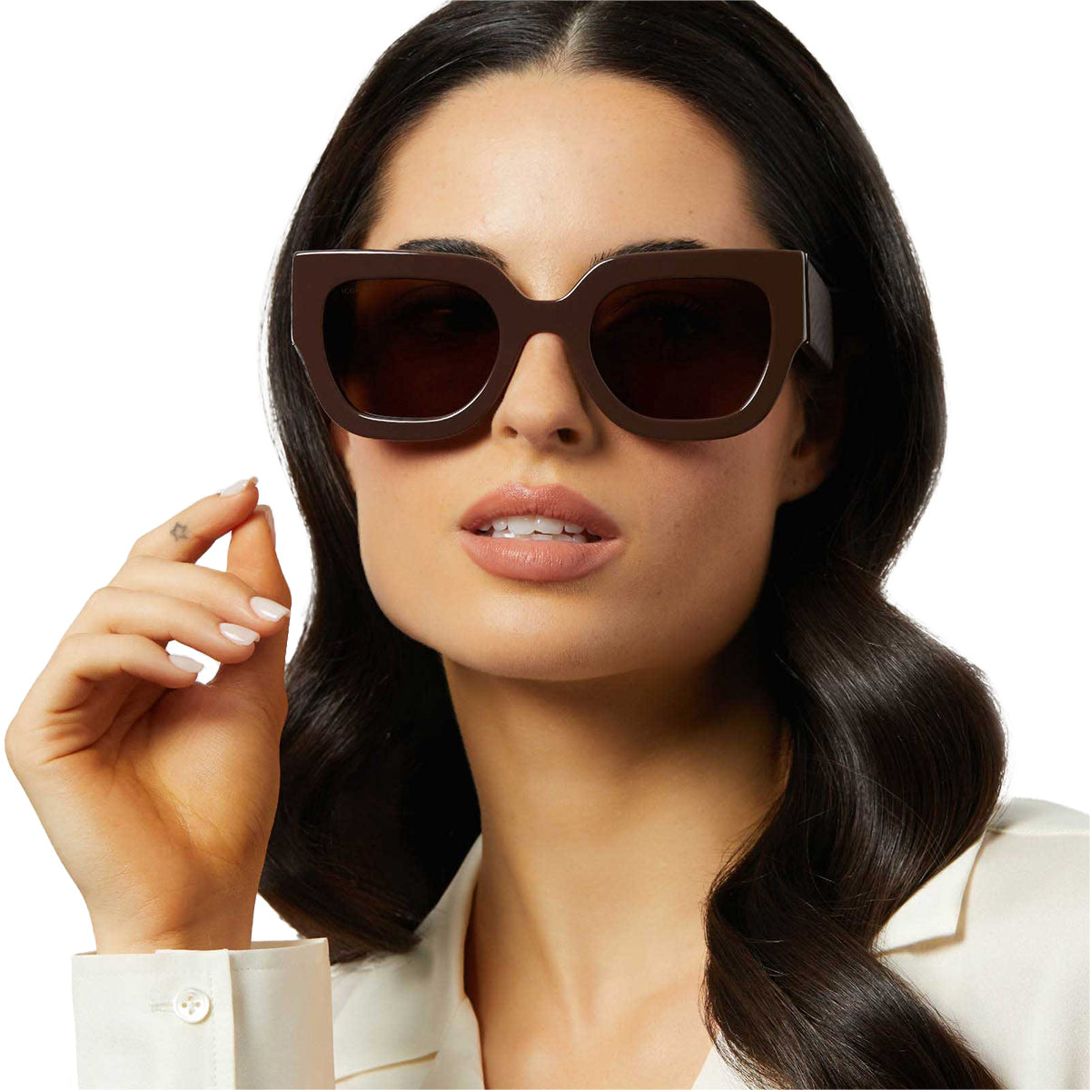 MAREN - TRUFFLE + TRUFFLE + POLARIZED SUNGLASSES