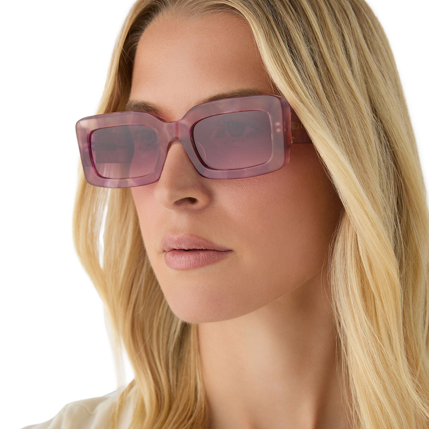 INDY - FLEUR + WINE GRADIENT SUNGLASSES