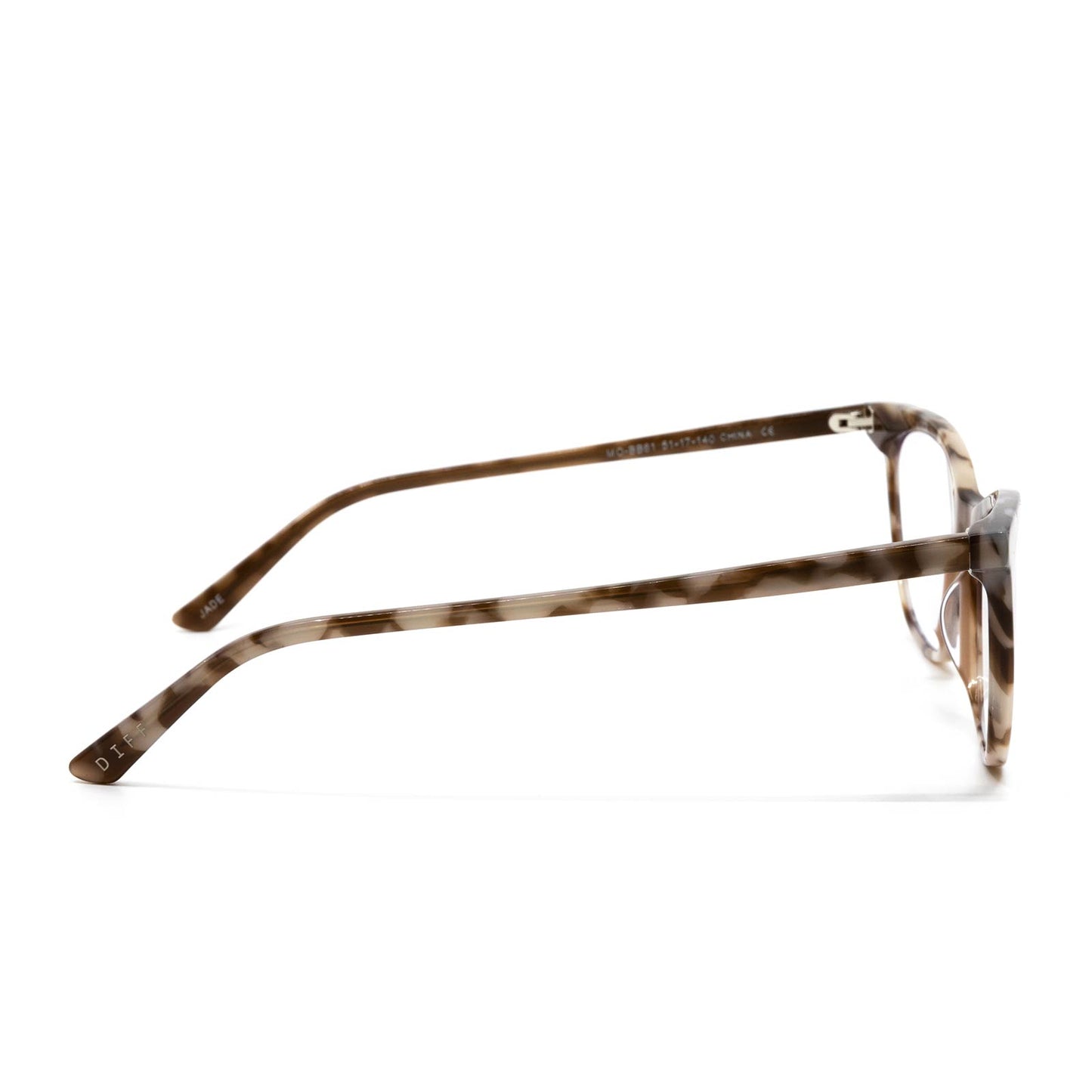 JADE - MOCHA TORTOISE + PRESCRIPTION  GLASSES