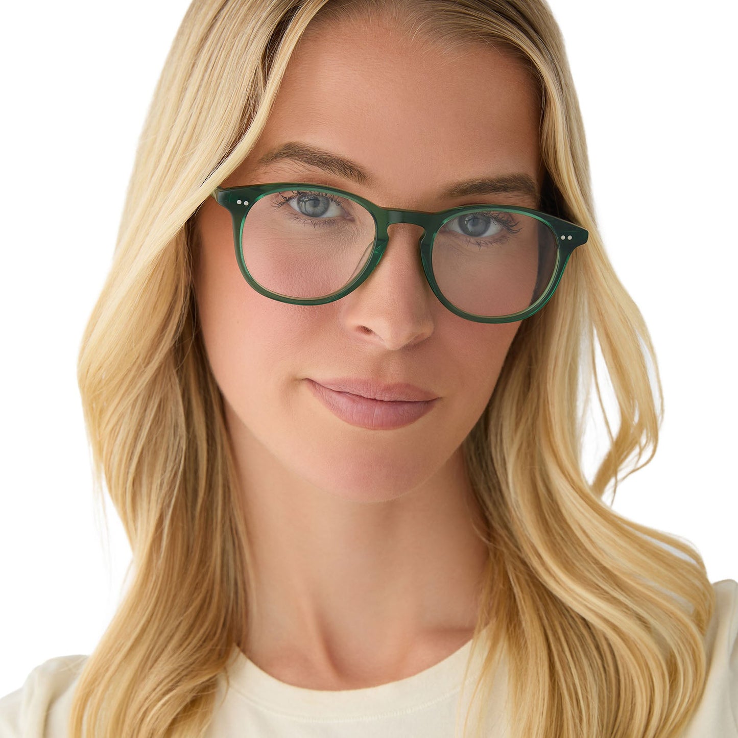 JAXSON - VINTAGE CRYSTAL + PRESCRIPTION GLASSES