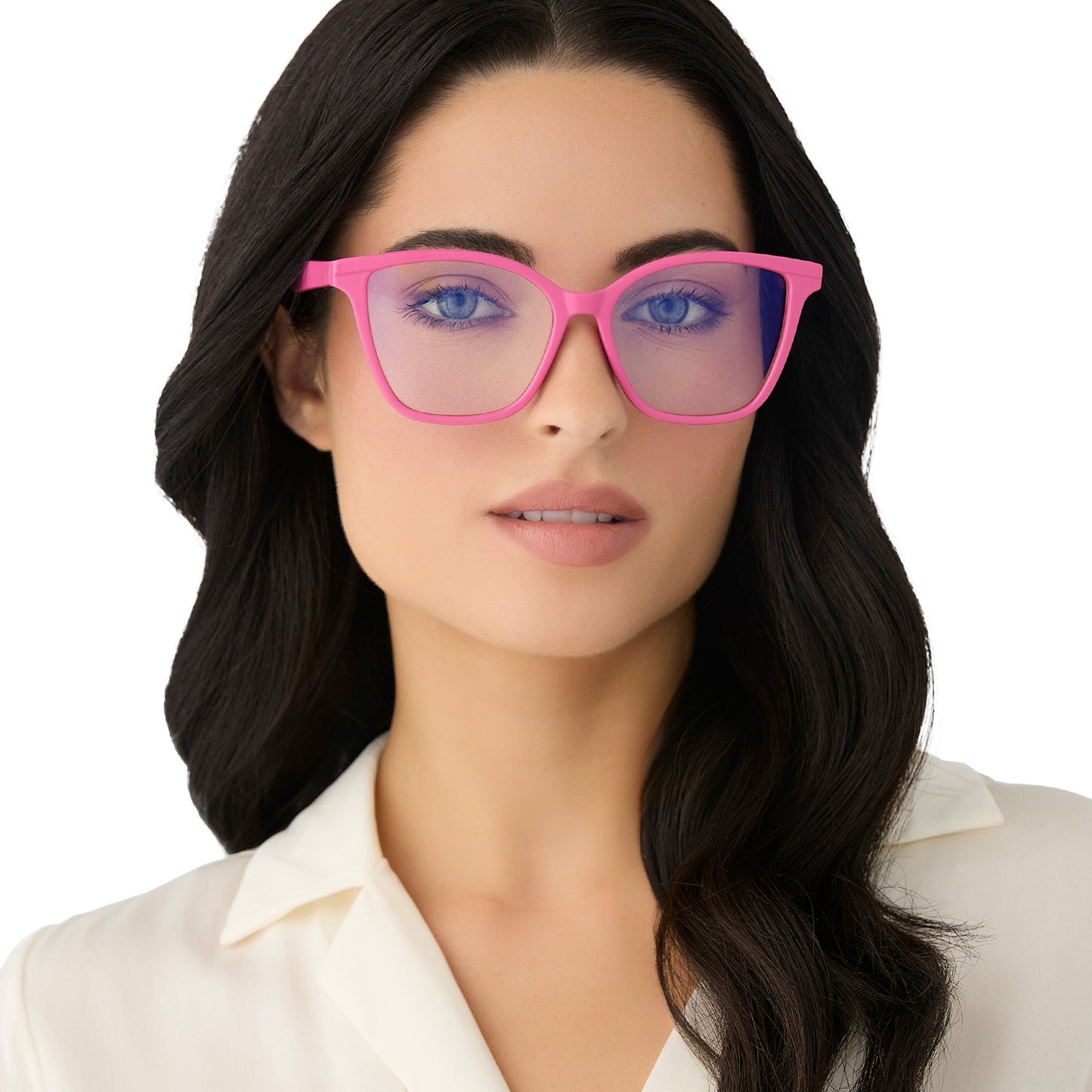 LEAH - PEONY PINK + BLUE LIGHT READERS