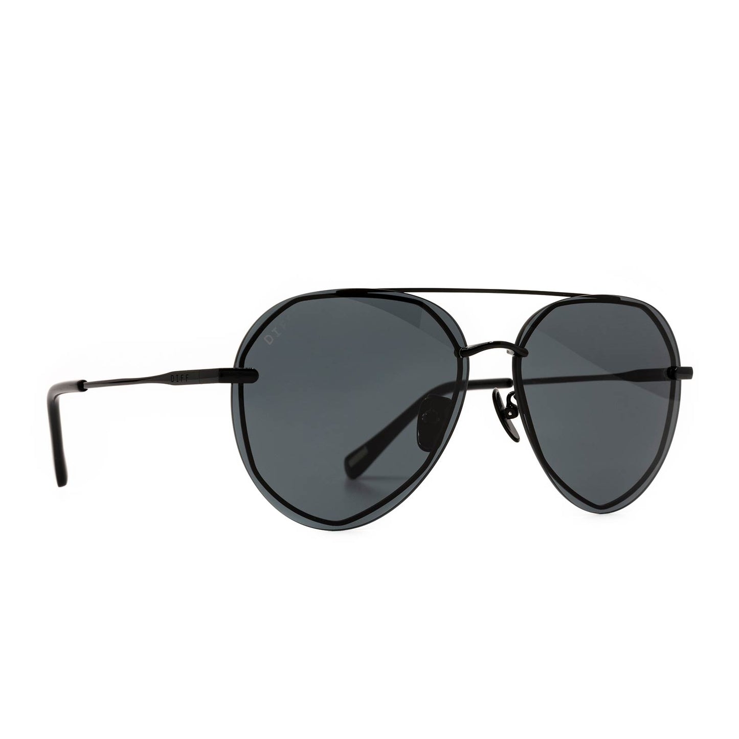 LENOX - BLACK + GREY SUNGLASSES