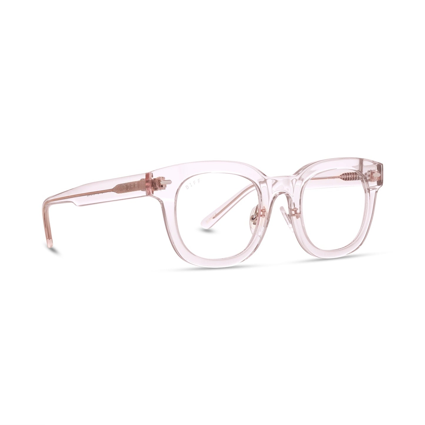 SUMMER - LIGHT PINK CRYSTAL + BLUE LIGHT TECHNOLOGY GLASSES