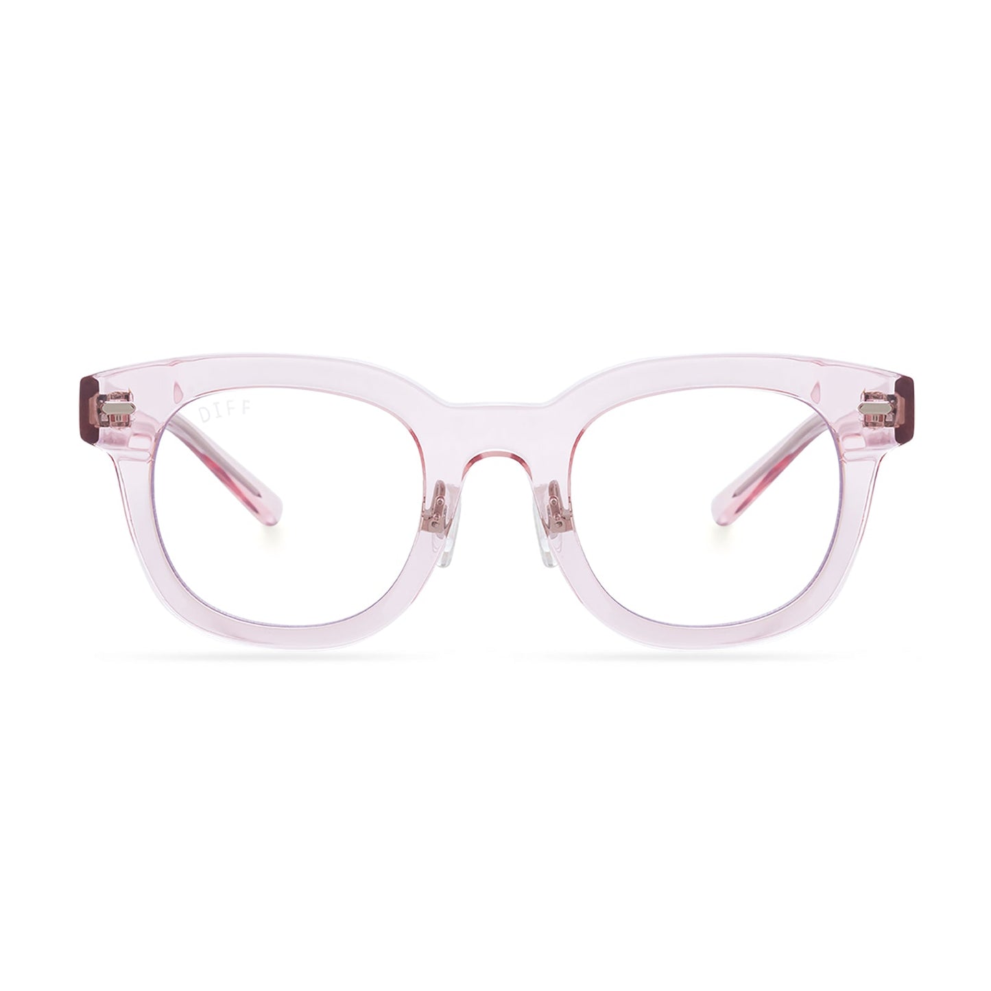 SUMMER - LIGHT PINK CRYSTAL + BLUE LIGHT TECHNOLOGY GLASSES