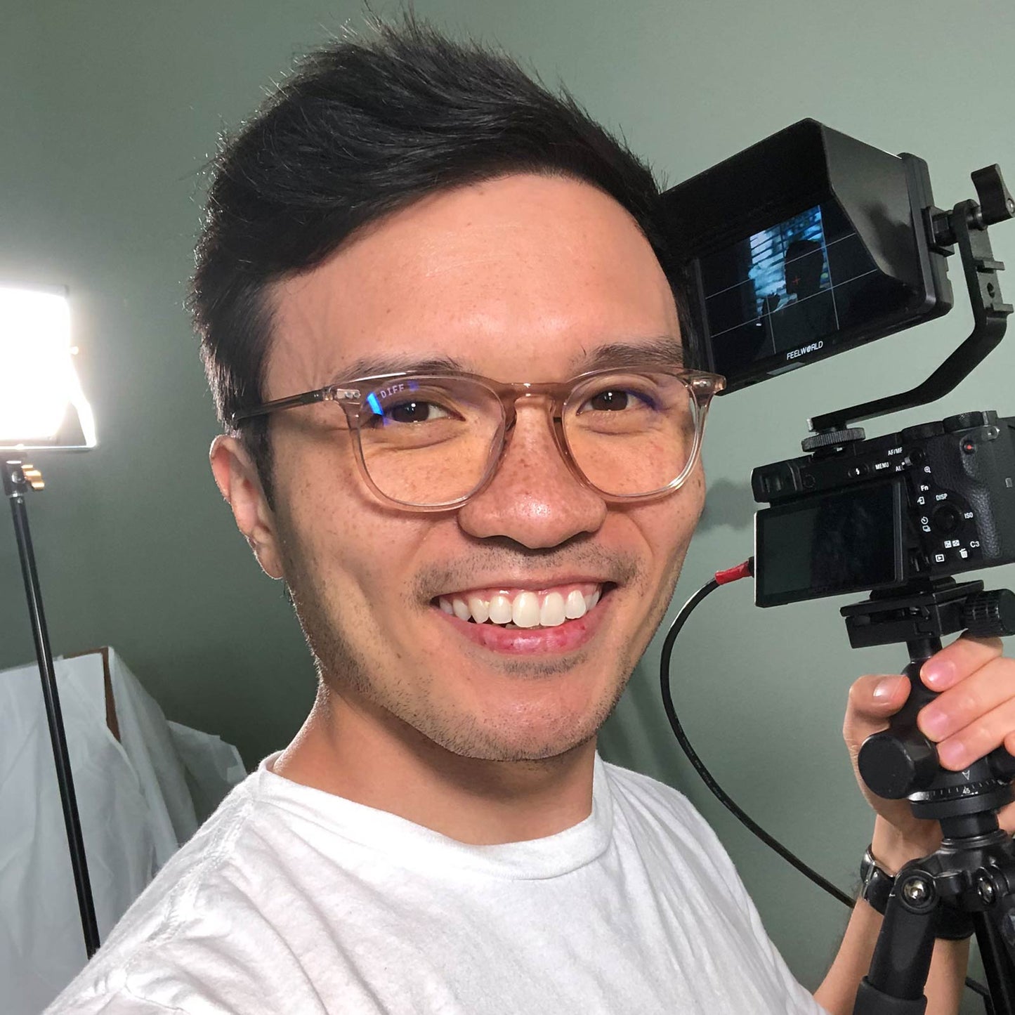 MAXWELL - VINTAGE CRYSTAL + BLUE LIGHT TECHNOLOGY GLASSES