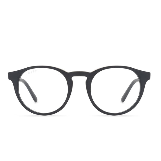 SAWYER - MATTE BLACK + PRESCRIPTION GLASSES