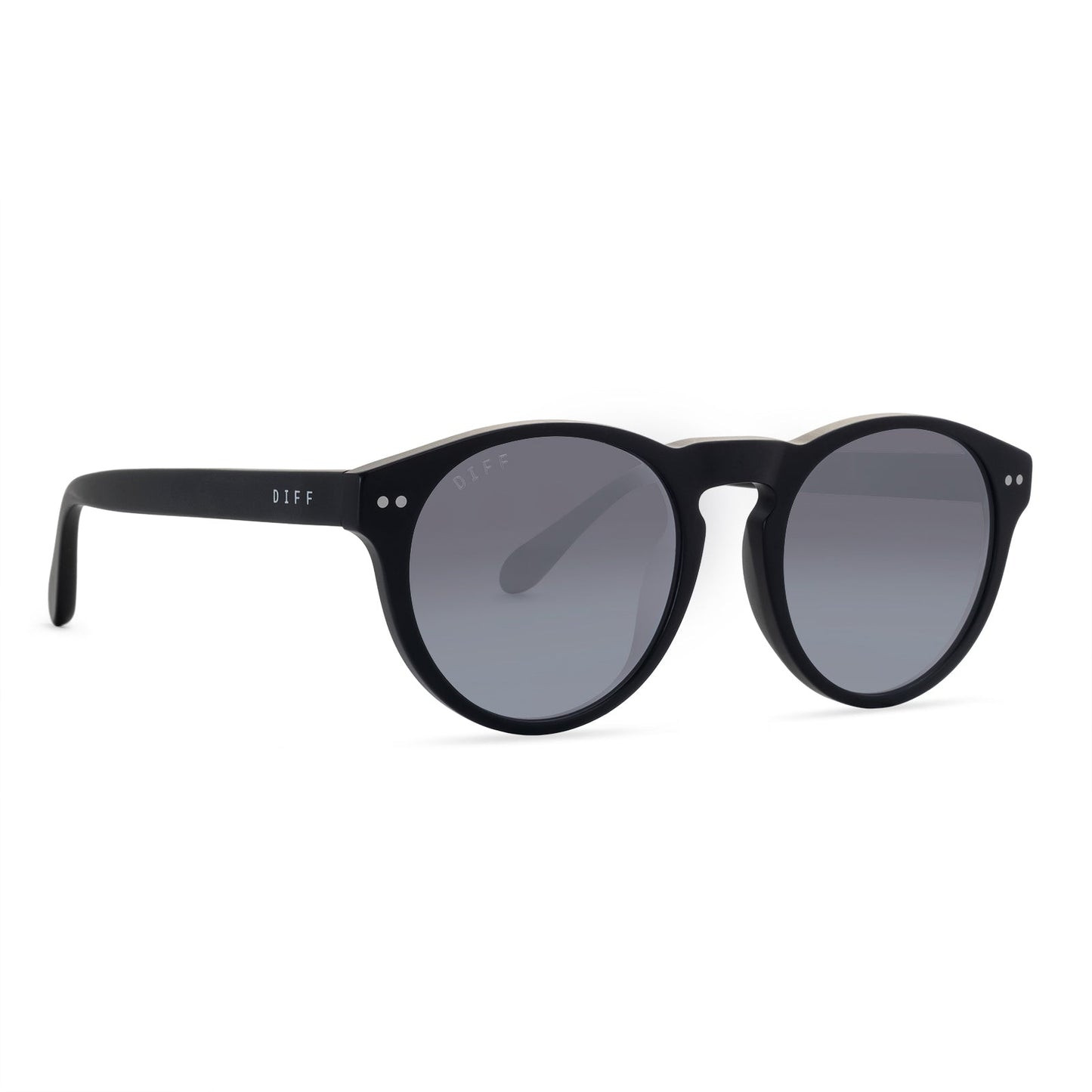 CODY - MATTE BLACK + BLUE GRADIENT FLASH + POLARIZED SUNGLASSES