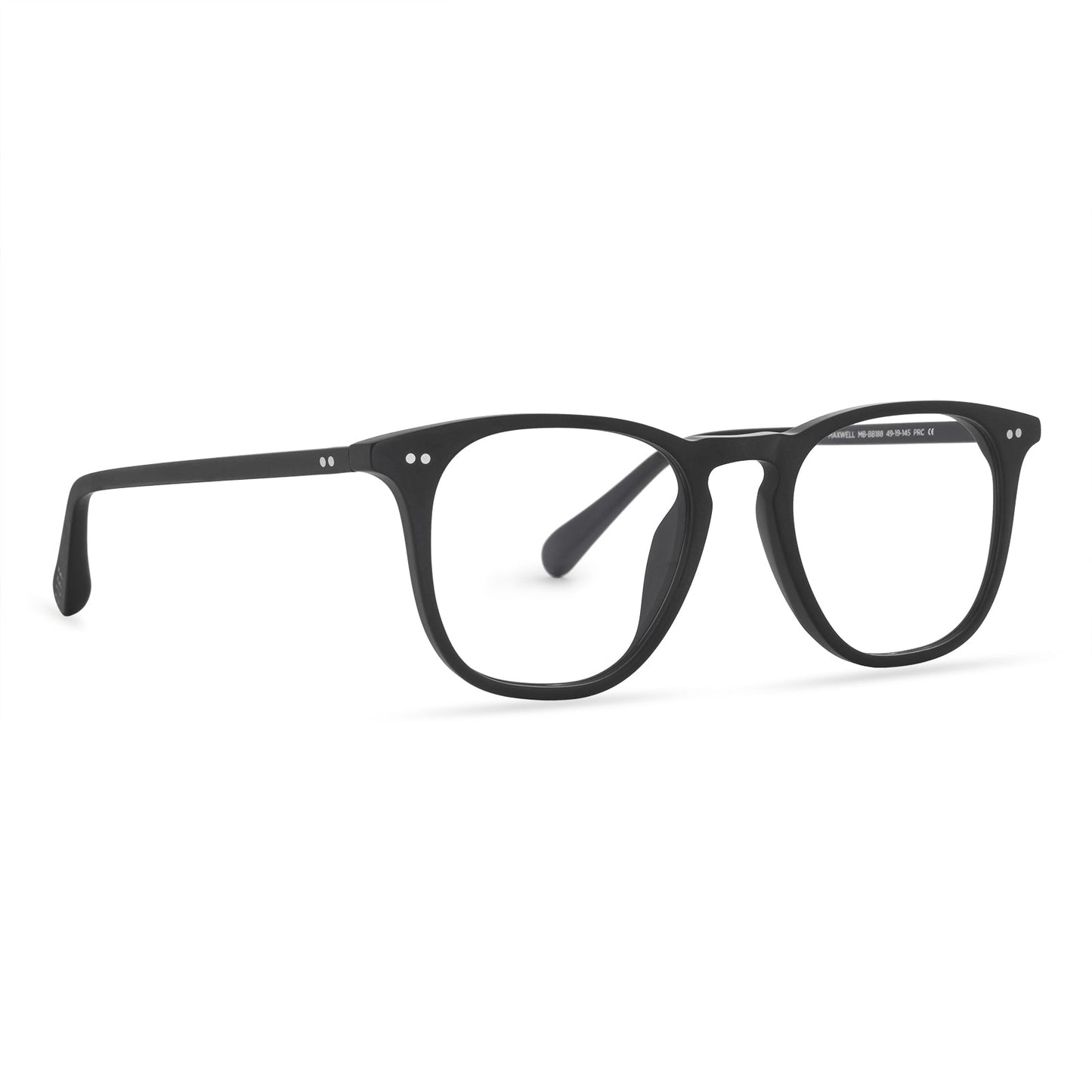 MAXWELL - MATTE BLACK + BLUE LIGHT TECHNOLOGY GLASSES