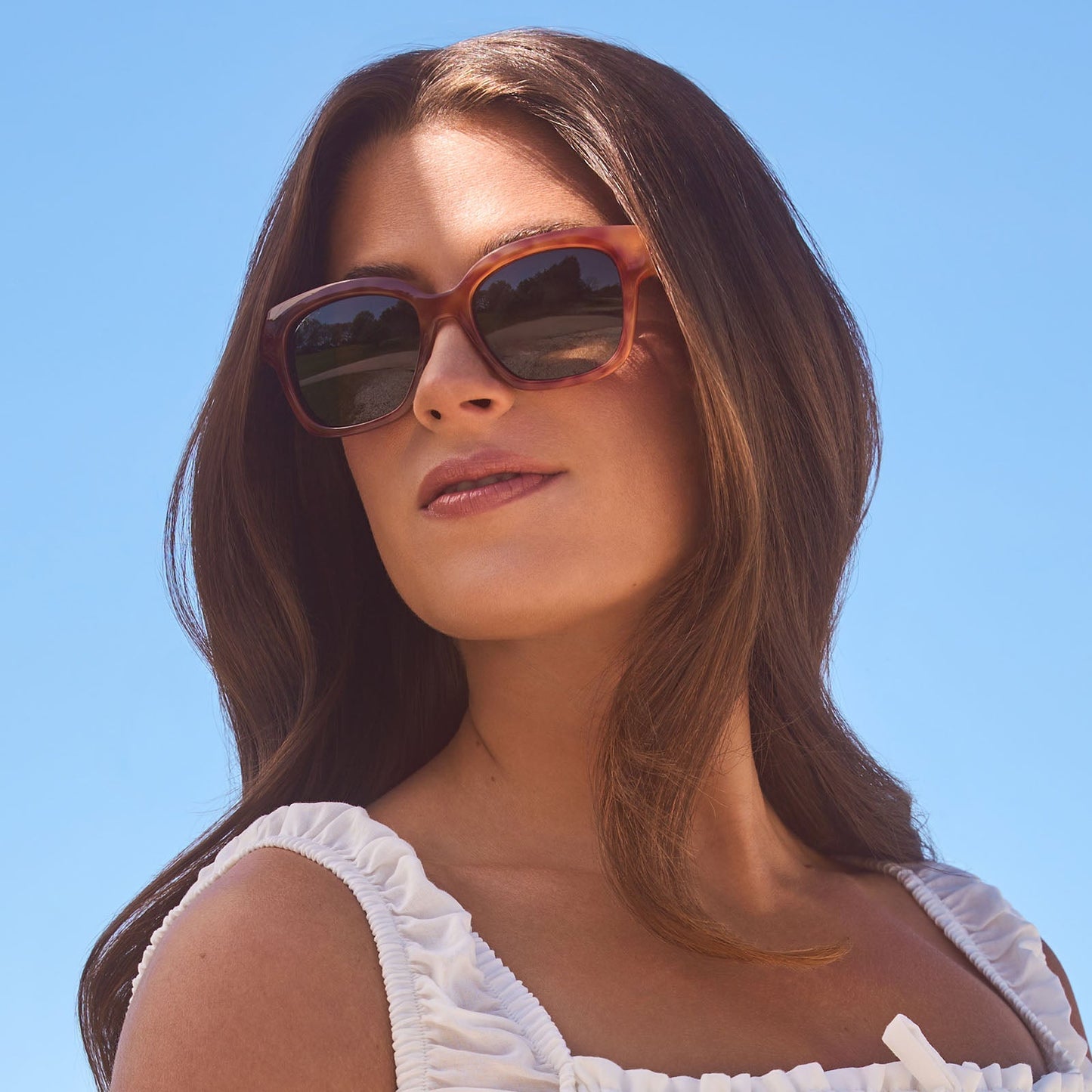 MADISON MEALY - MAE + HONEY TORTOISE + G15 + POLARIZED SUNGLASSES