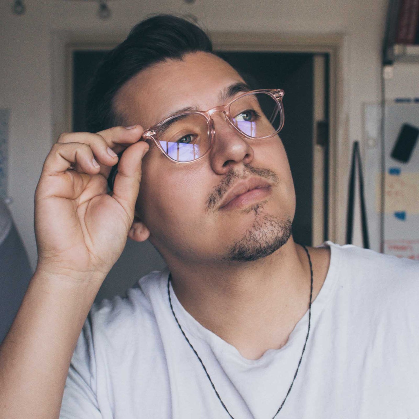 JAXSON - VINTAGE CRYSTAL + PRESCRIPTION GLASSES