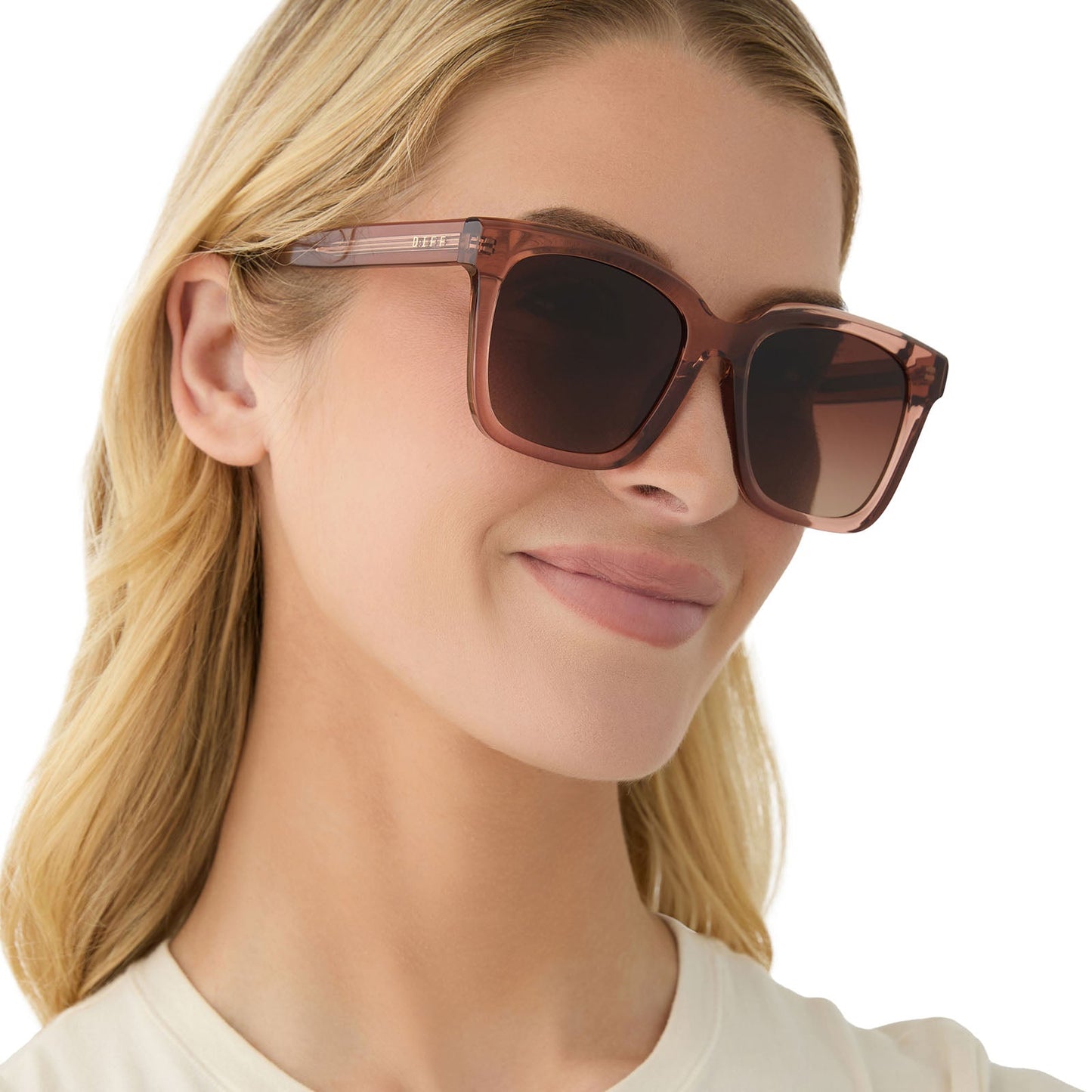 MEREDITH - CAFÉ OLE + BROWN GRADIENT + POLARIZED SUNGLASSES