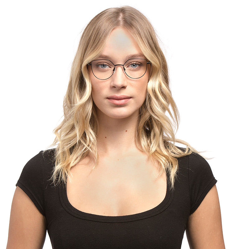 PIXIE - BLACK + BLUE LIGHT TECHNOLOGY CLEAR GLASSES