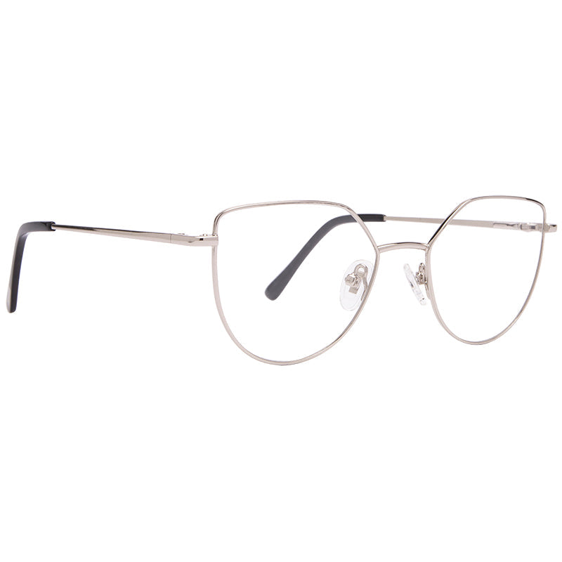 PIXIE - SILVER + BLUE LIGHT TECHNOLOGY CLEAR GLASSES