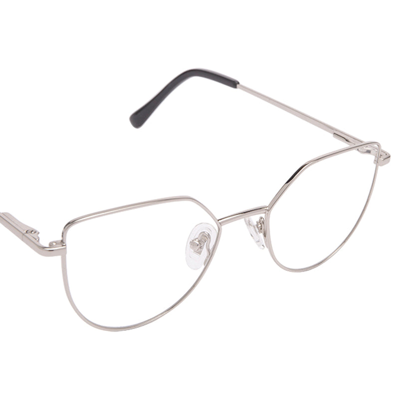 PIXIE - SILVER + BLUE LIGHT TECHNOLOGY CLEAR GLASSES