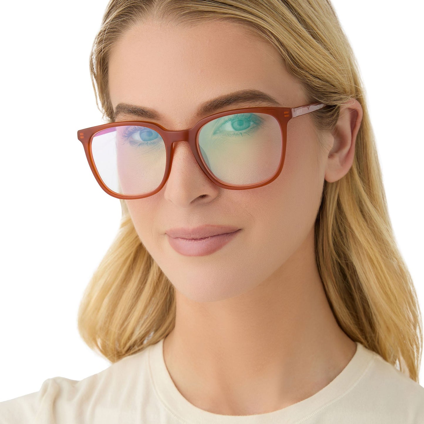 PARKER - BURNT OCHRE + PRESCRIPTION GLASSES