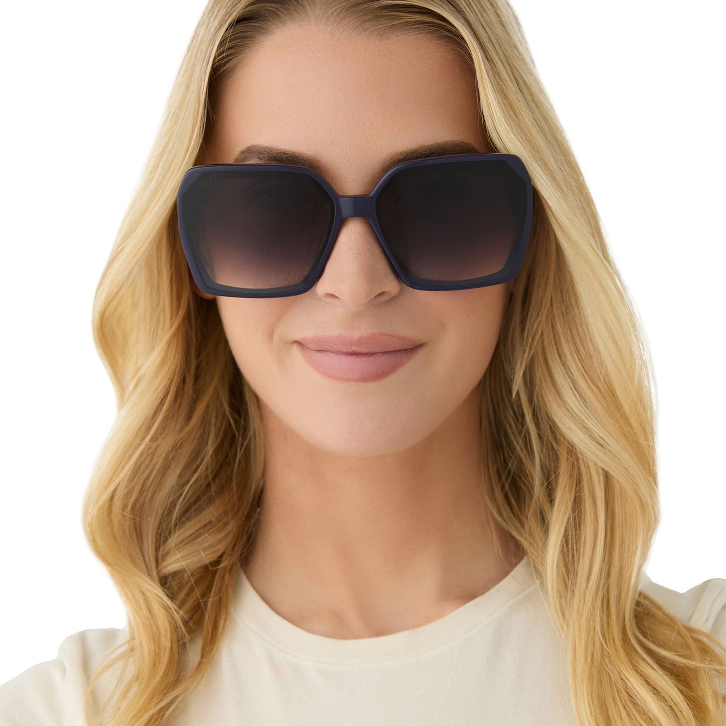 PRESLEY - ROYAL + GREY GRADIENT SUNGLASSES