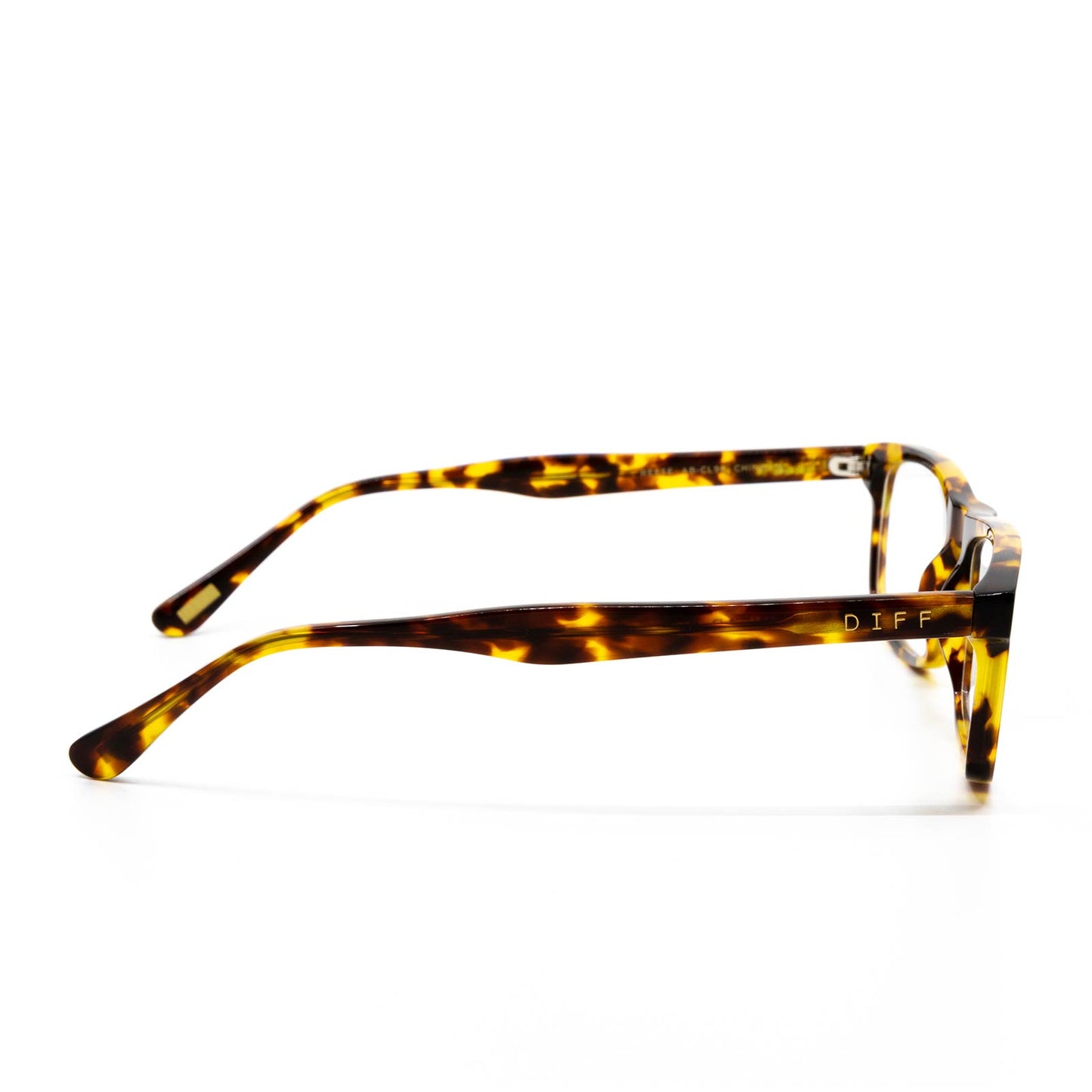 REESE - AMBER TORTOISE + PRESCRIPTION GLASSES