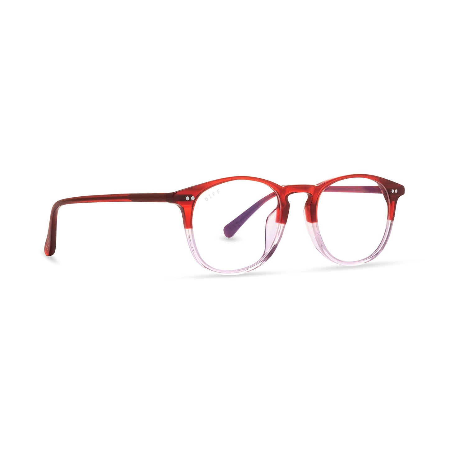 JAXSON - ROSEWOOD OMBRE + BLUE LIGHT TECHNOLOGY GLASSES