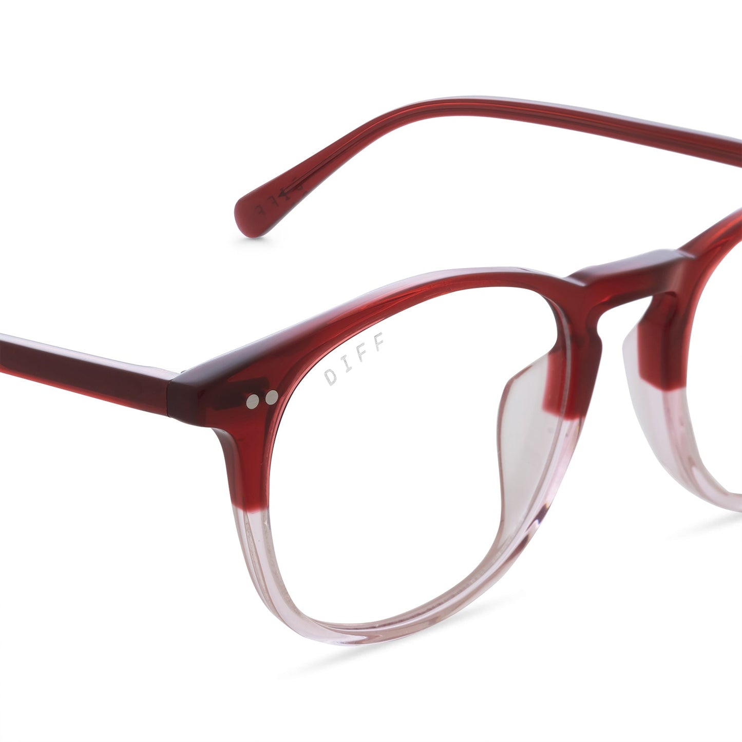 JAXSON - ROSEWOOD OMBRE + BLUE LIGHT TECHNOLOGY GLASSES