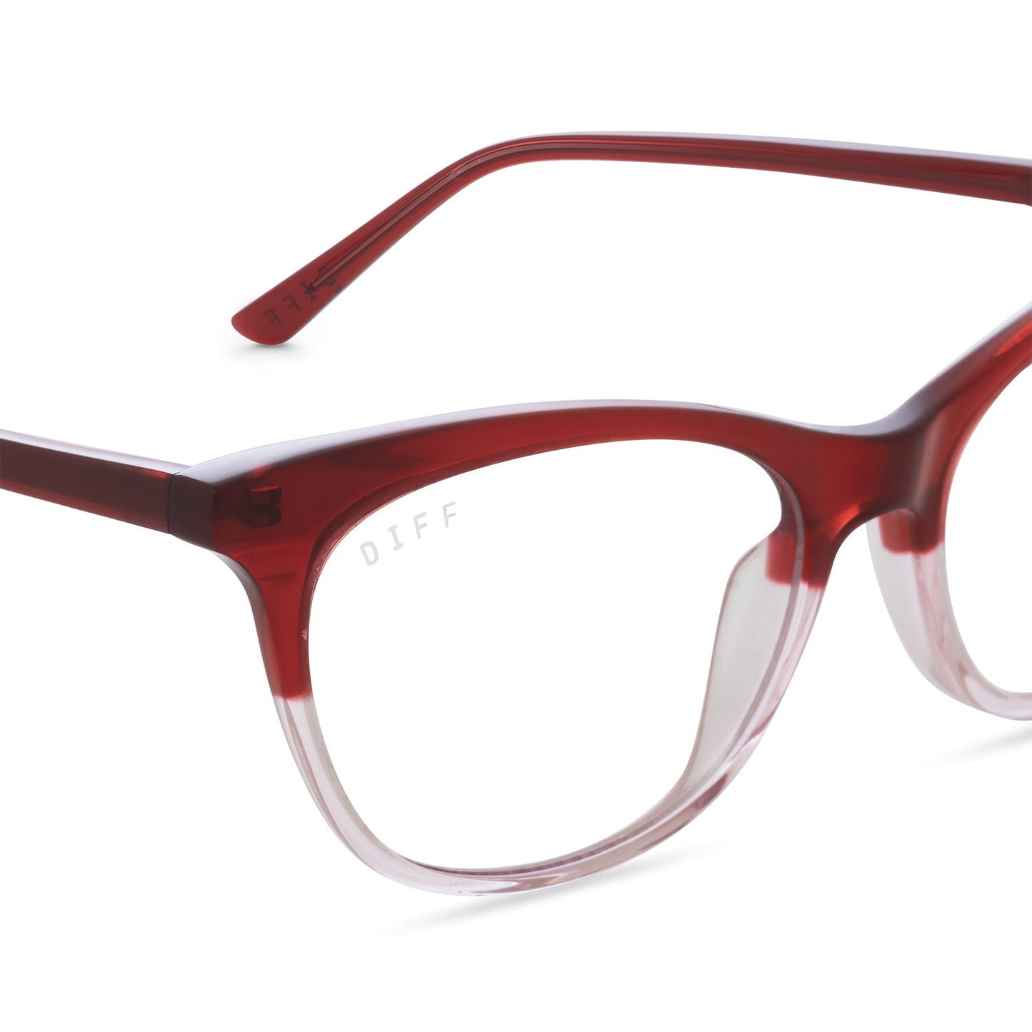 JADE - ROSEWOOD OMBRE + BLUE LIGHT TECHNOLOGY GLASSES