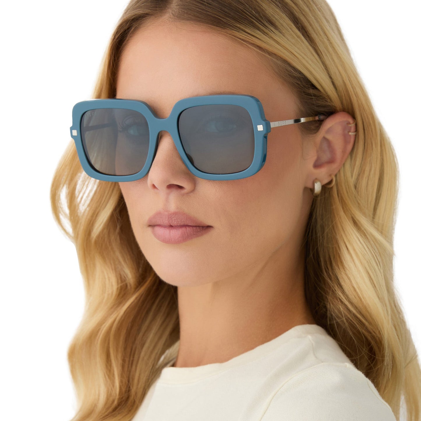 SANDRA - DEEP SPACE + AEGEAN BLUE FLASH + POLARIZED SUNGLASSES