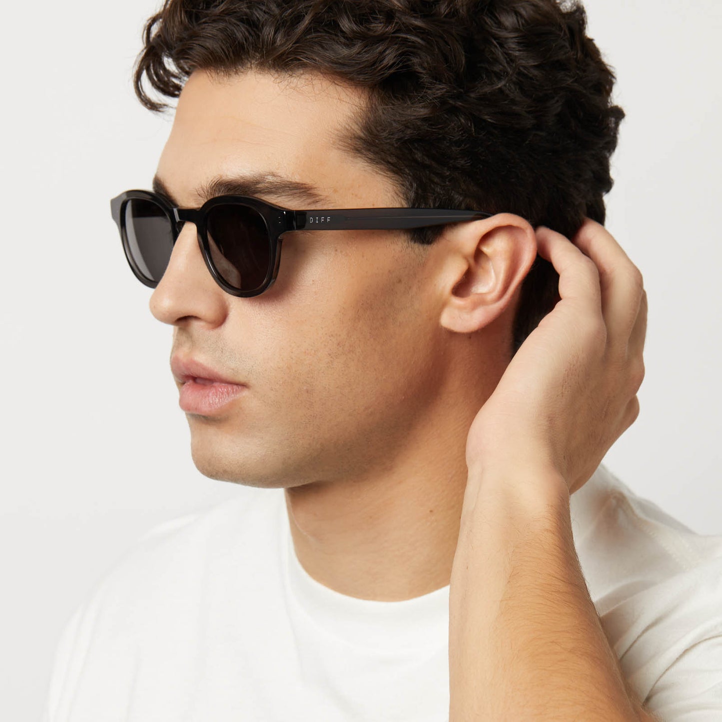 ARLO - BLACK SMOKE CRYSTAL + GREY + POLARIZED SUNGLASSES