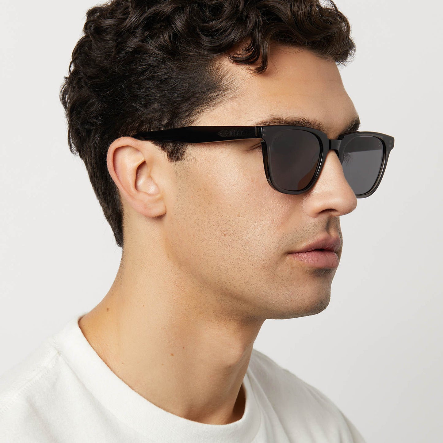 COLTON - BLACK SMOKE CRYSTAL + GREY + POLARIZED SUNGLASSES