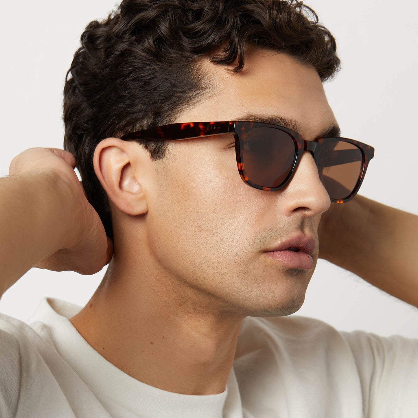 COLTON - RICH TORTOISE + BROWN + POLARIZED SUNGLASSES