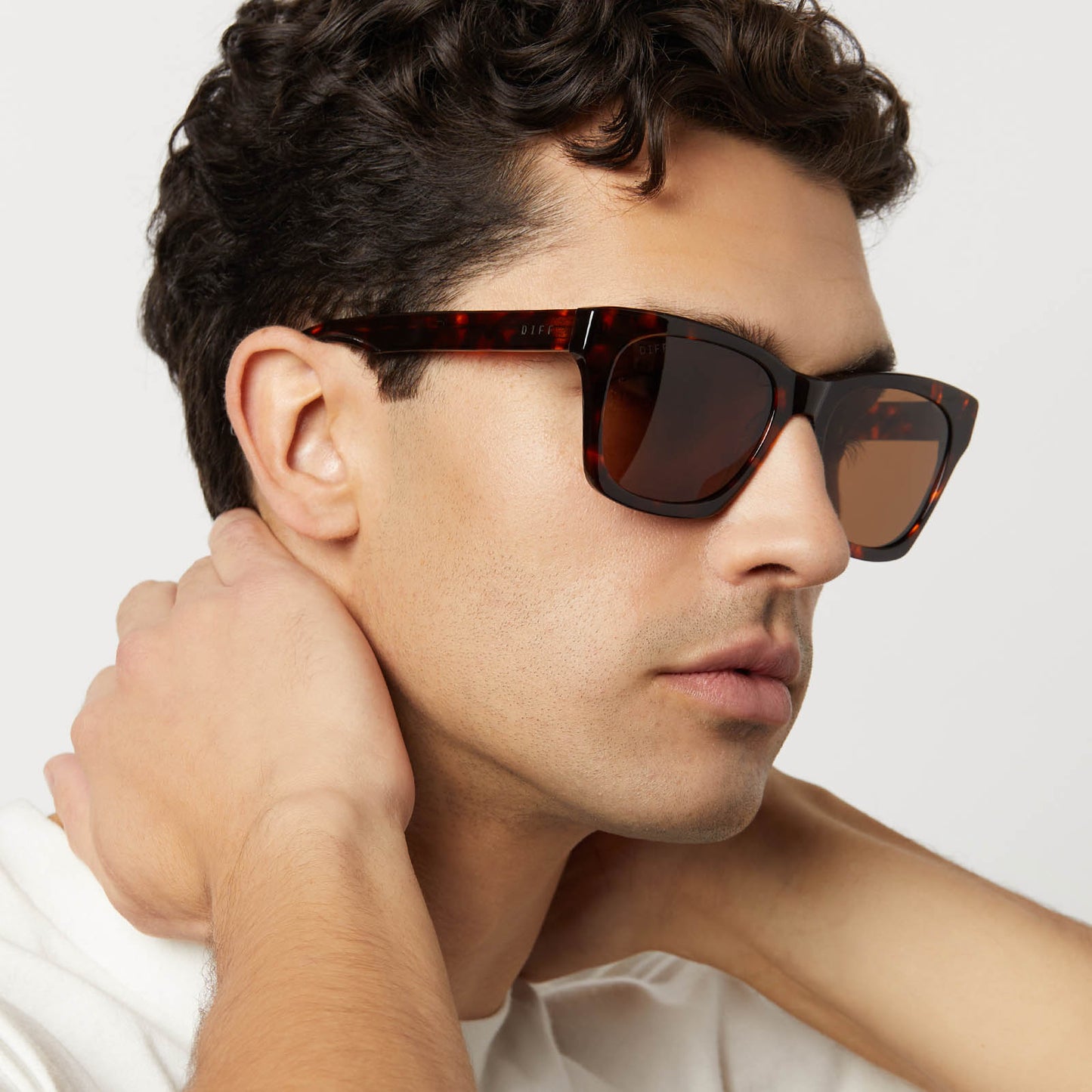 DEAN XL - RICH TORTOISE + BROWN + POLARIZED SUNGLASSES