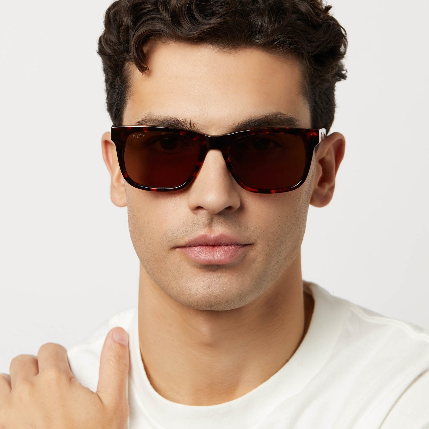 WESLEY - RICH TORTOISE + BROWN + POLARIZED SUNGLASSES