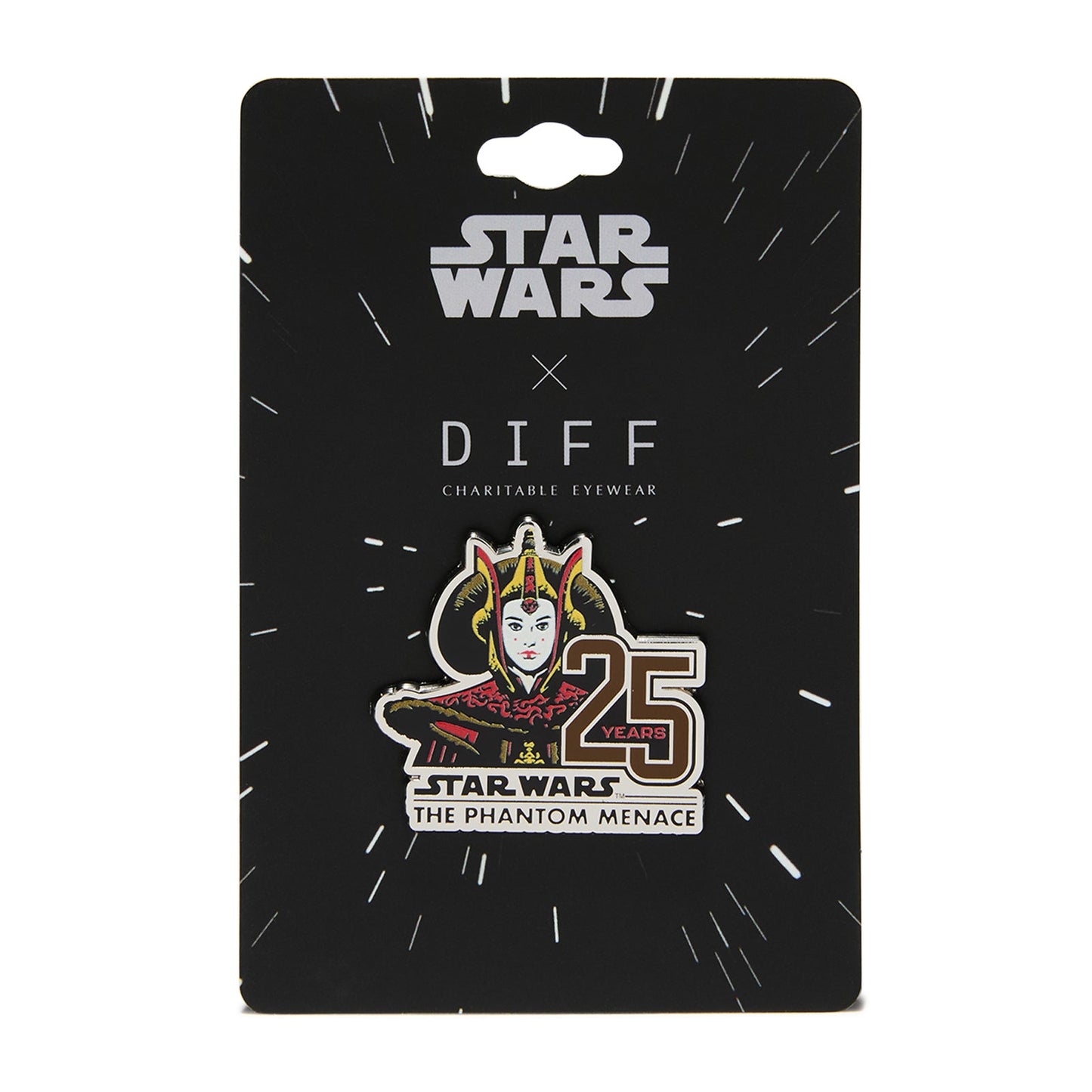 QUEEN AMIDALA™ - STAR WARS™ THE PHANTOM MENACE 25 YEARS ENAMEL PIN