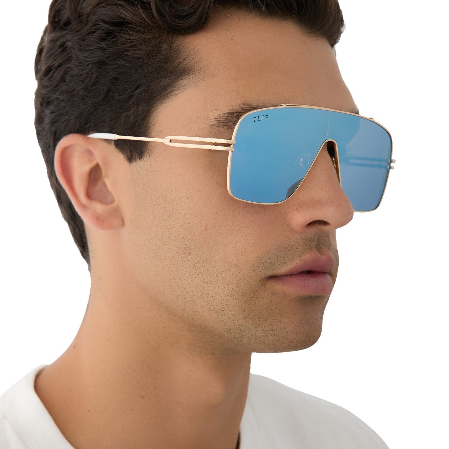 ADMIRAL THRAWN™ - IMPERIAL GOLD WITH CHISS™ + BLUE MIRROR + POLARIZED SUNGLASSES