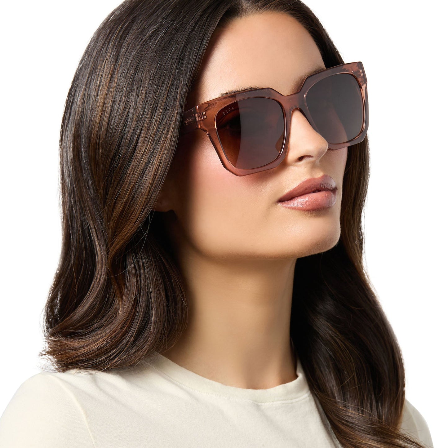 ARIANA II - CAFÉ OLE + BROWN GRADIENT + POLARIZED SUNGLASSES