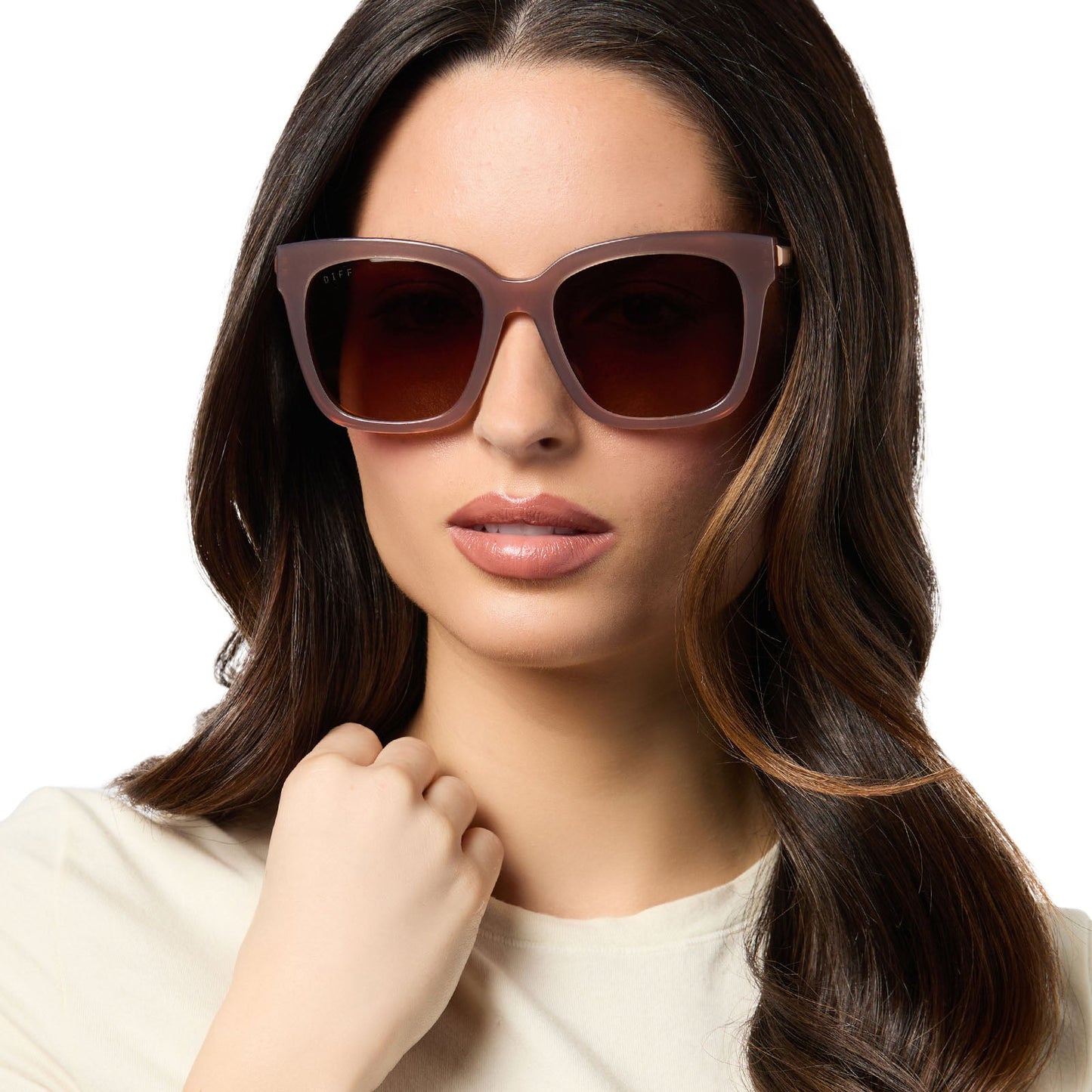 BELLA - MACCHIATO + BROWN GRADIENT + POLARIZED SUNGLASSES