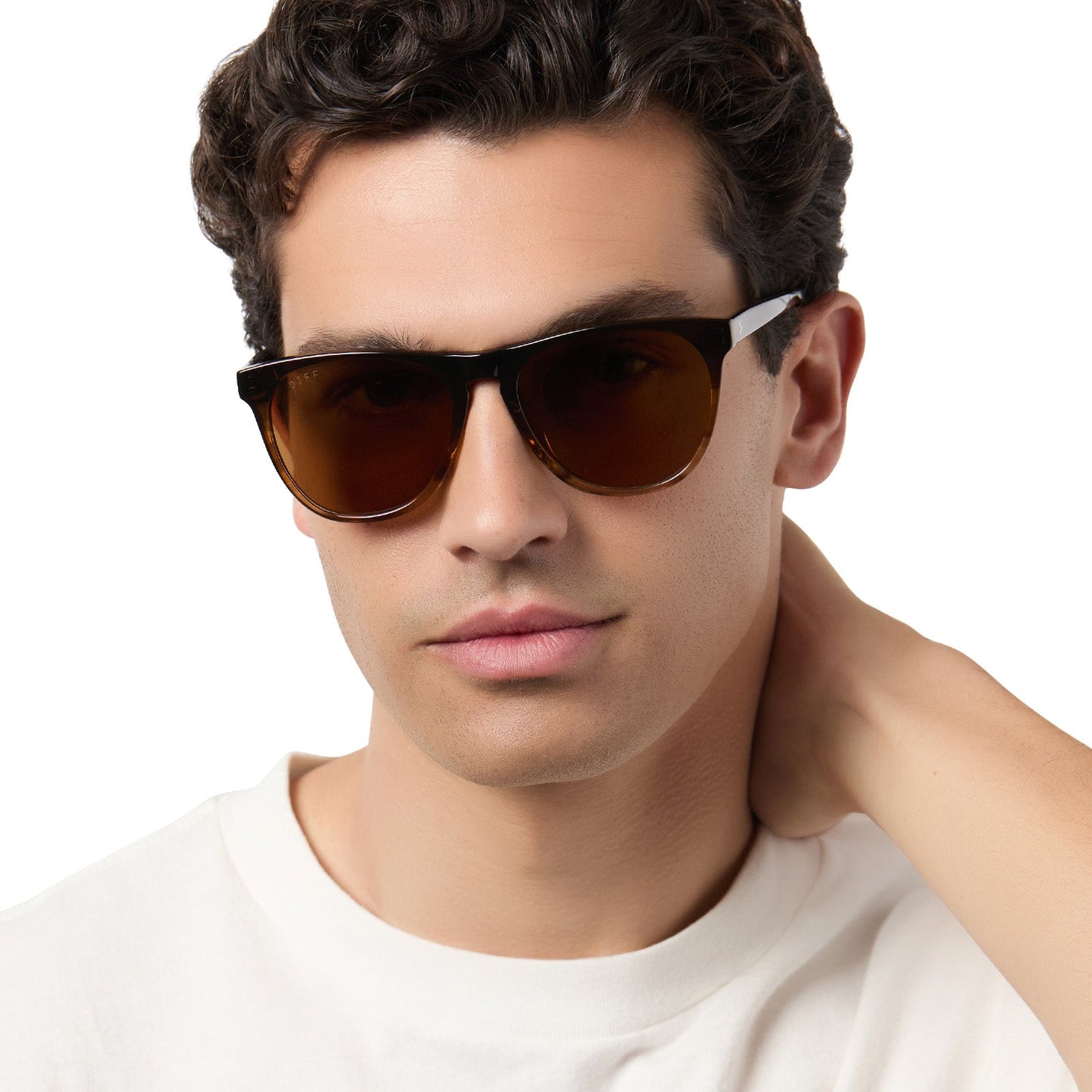 DARREN - MOCHA + BROWN + POLARIZED SUNGLASSES