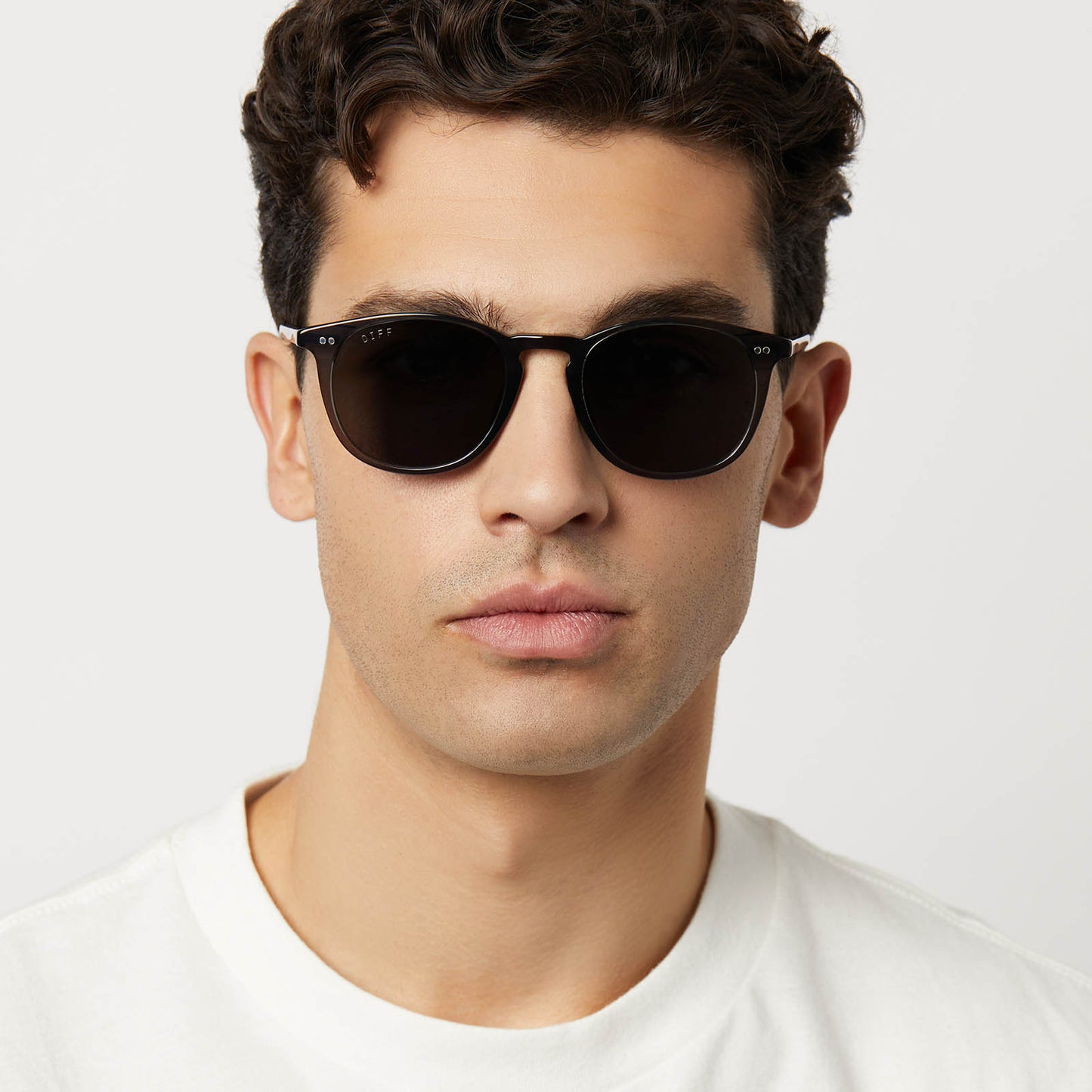 JAXSON XL - BLACK SMOKE CRYSTAL + GREY + POLARIZED SUNGLASSES