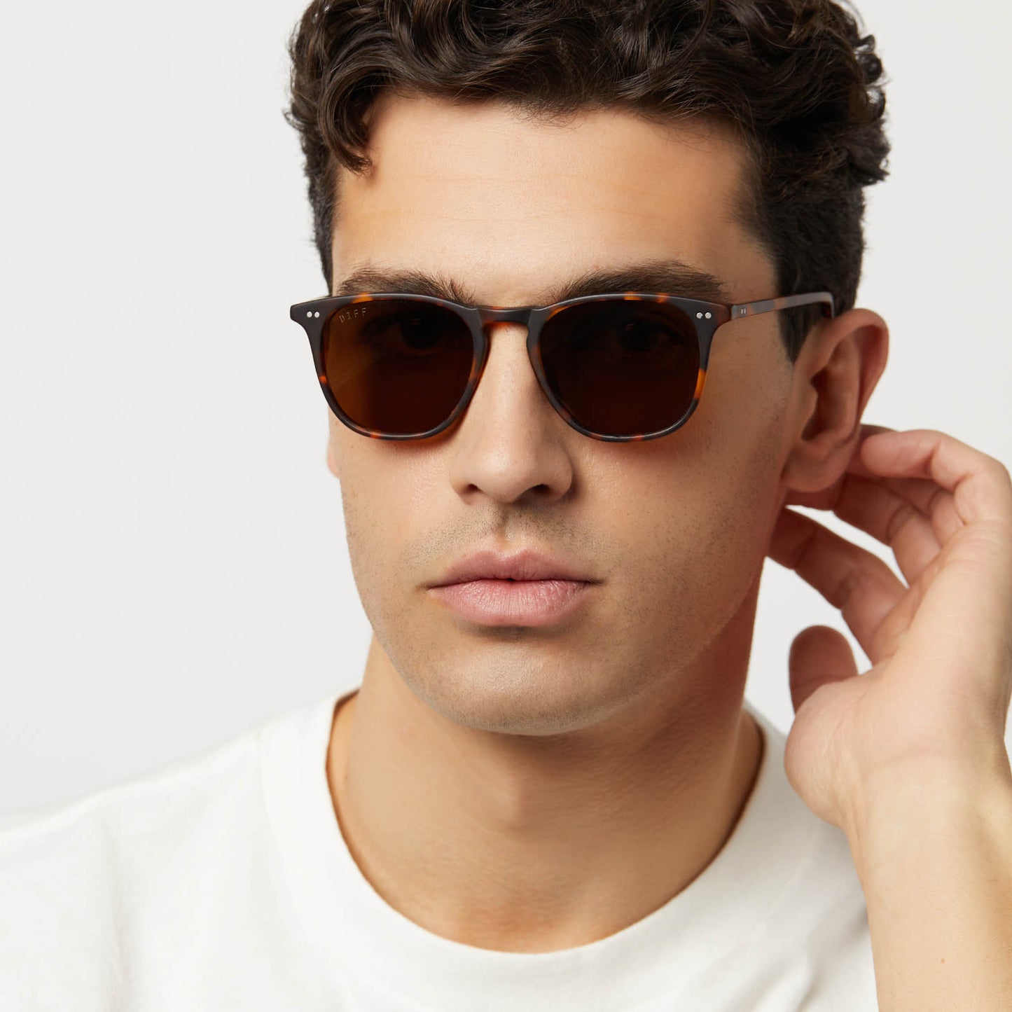 MAXWELL - MATTE RICH TORTOISE + BROWN + POLARIZED SUNGLASSES