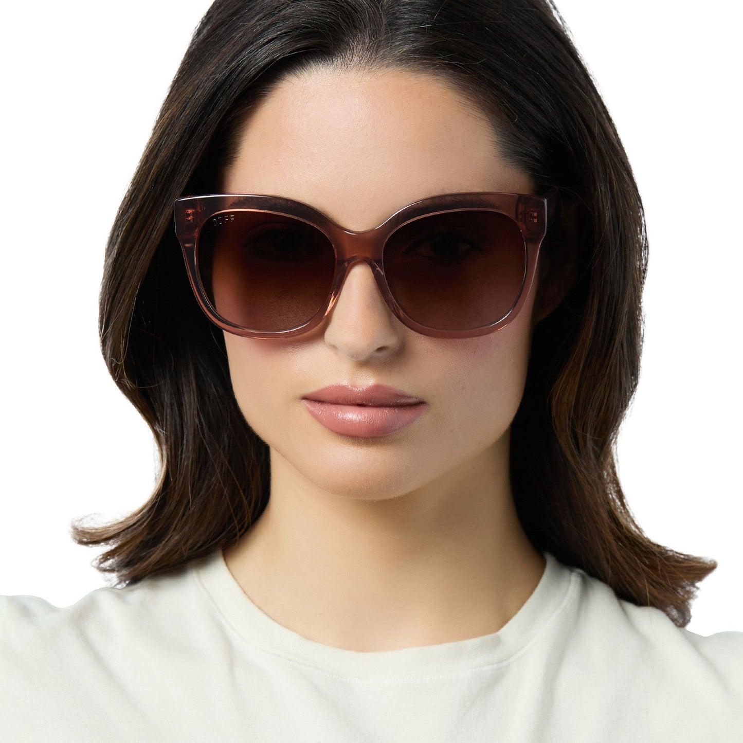 MAYA - CAFÉ OLE + BROWN GRADIENT + POLARIZED SUNGLASSES