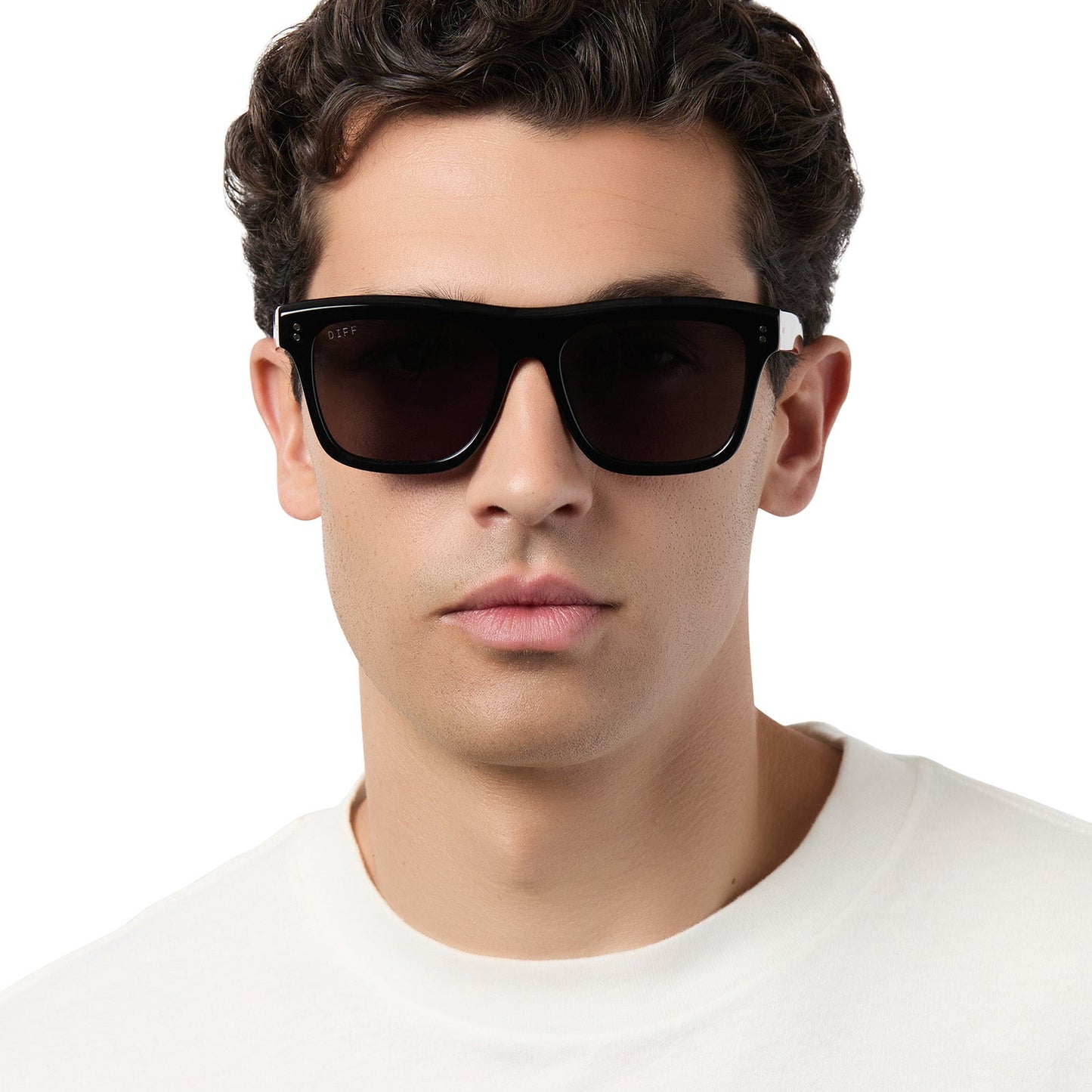 SAMMY - BLACK + GREY + POLARIZED SUNGLASSES