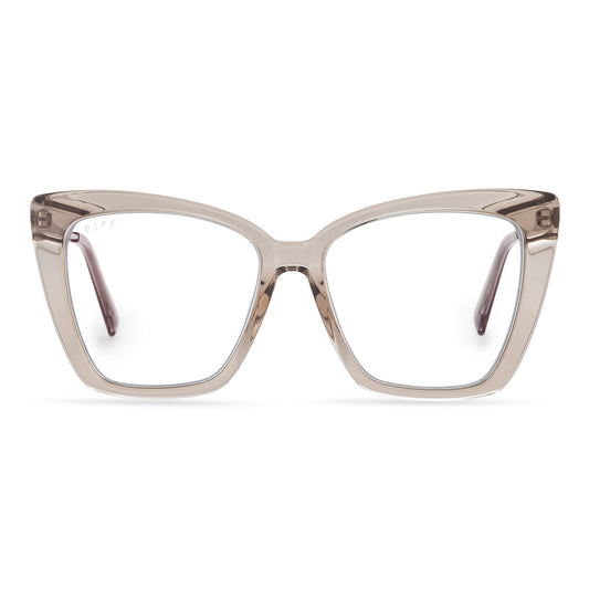 BECKY IV - VINTAGE CRYSTAL + BLUE LIGHT TECHNOLOGY GLASSES