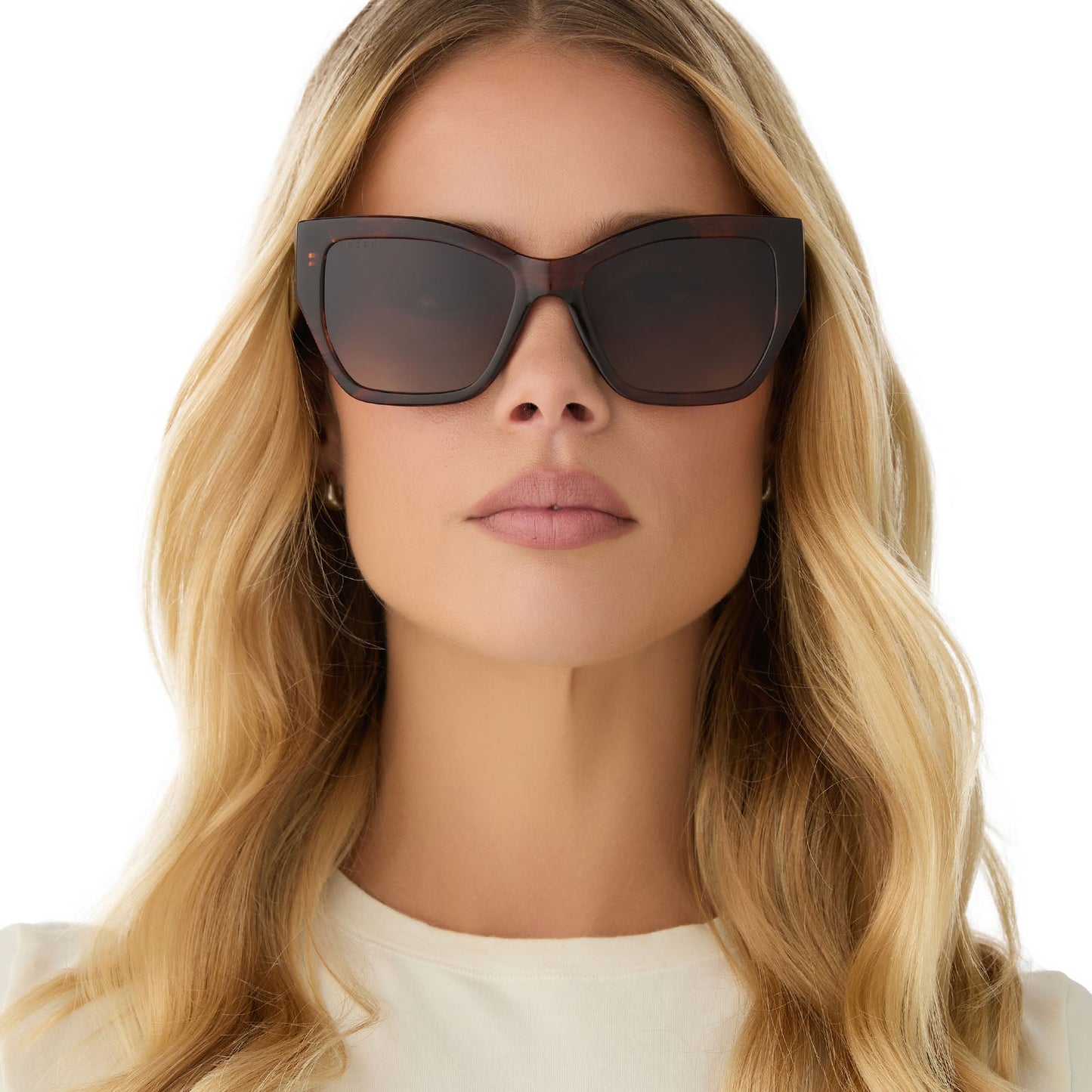 VIVIENNE - SEQUOIA TORTOISE + BROWN GRADIENT + POLARIZED SUNGLASSES