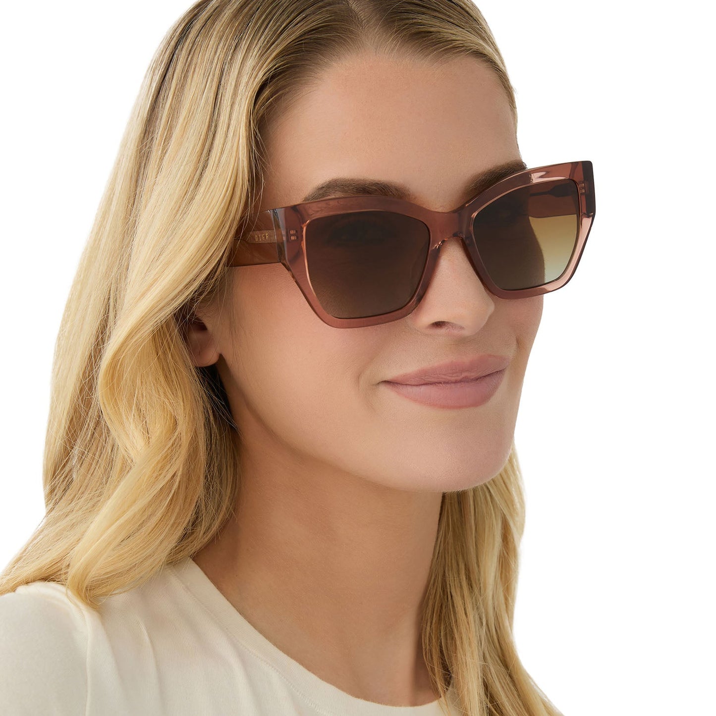 VIVIENNE - CAFÉ OLE + BROWN GRADIENT + POLARIZED SUNGLASSES