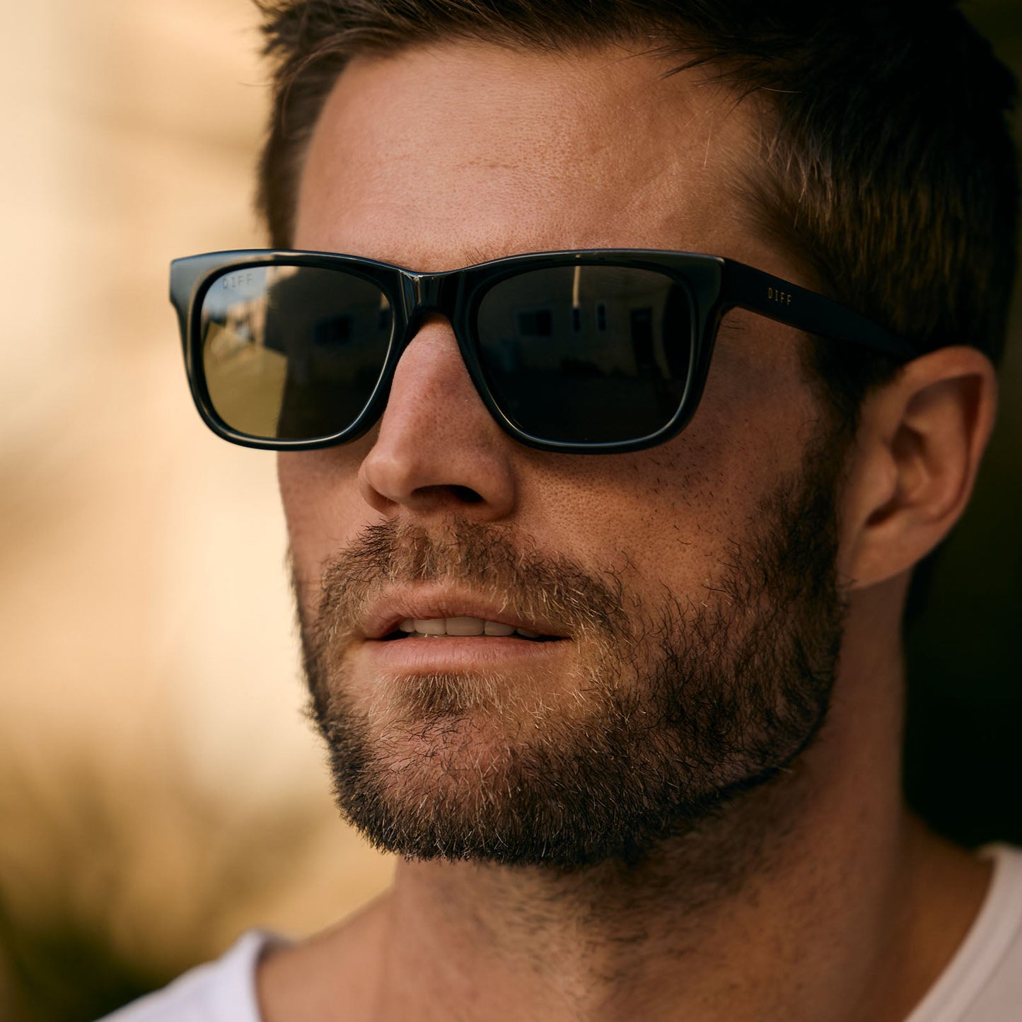 WESLEY - DARK OLIVE CRYSTAL + G15 + POLARIZED SUNGLASSES